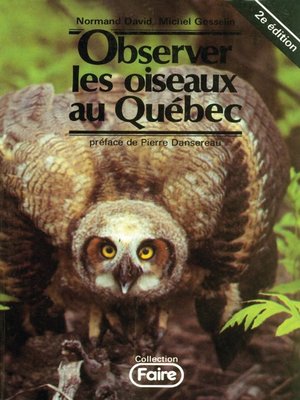 cover image of Observer les oiseaux au Québec
